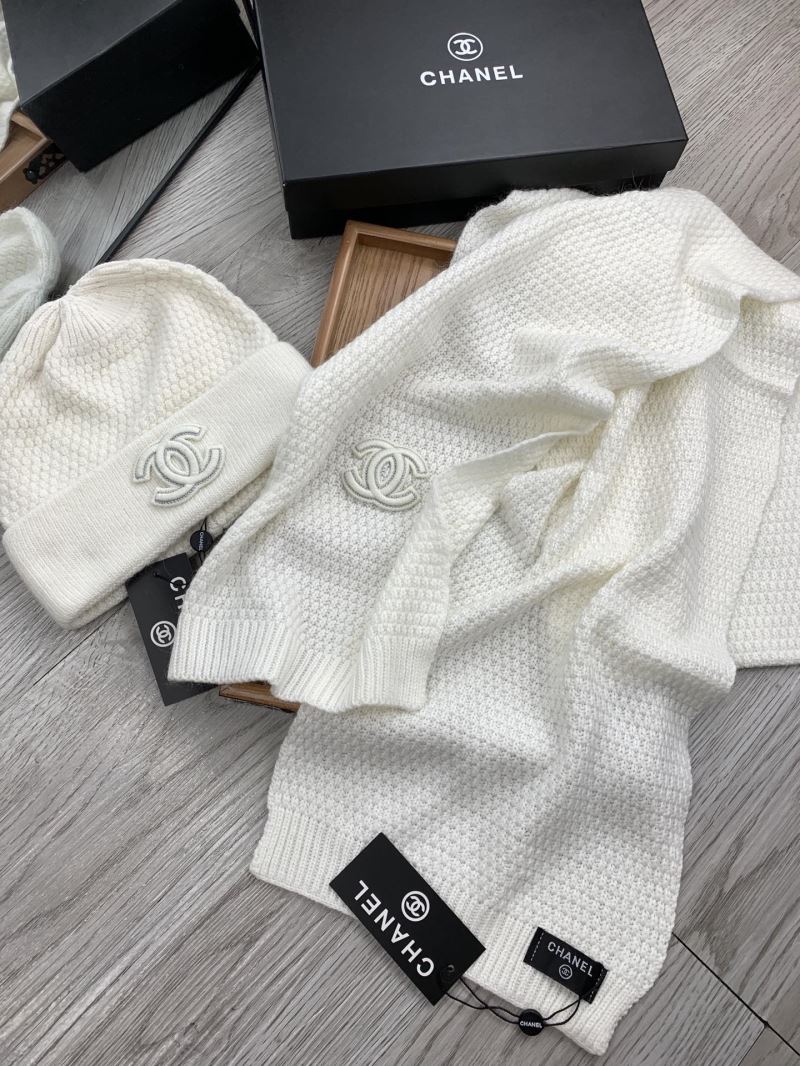 Chanel Caps Scarfs